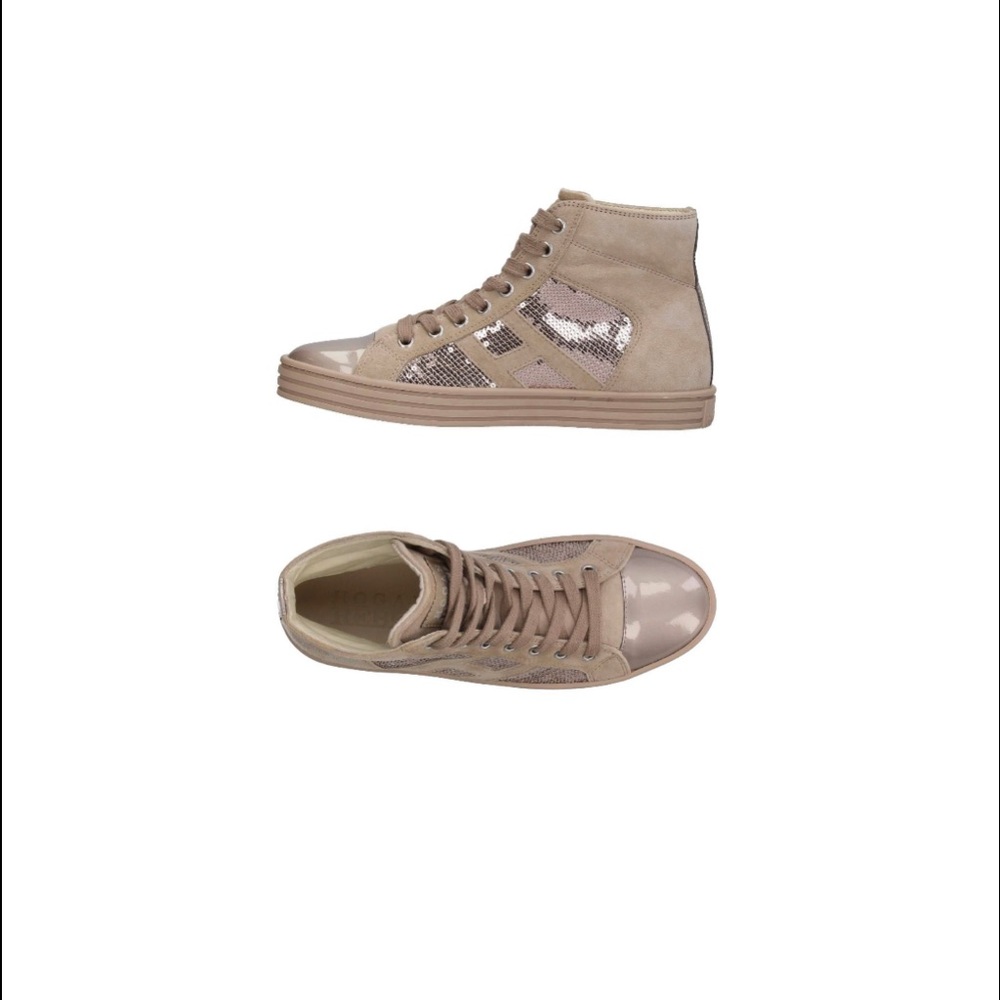 Hogan Rebel Dove Grey Sneakers US 5